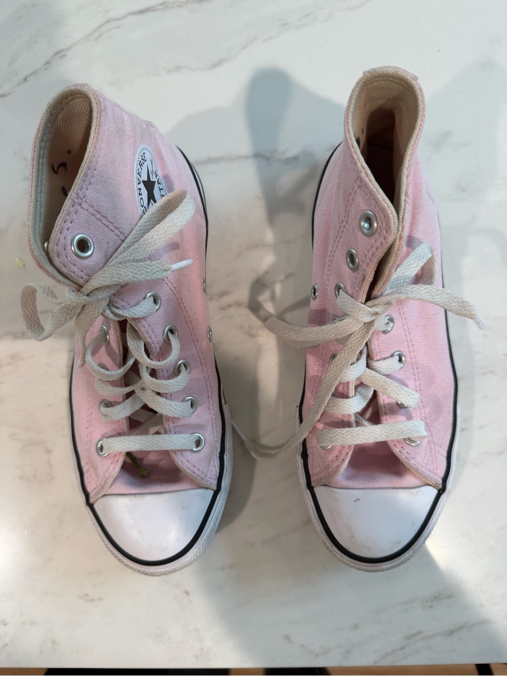 Pink Converse High-Top Kids Sneakers - Brand: